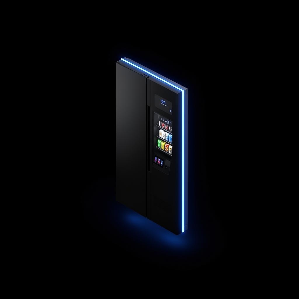 Smart fridge produktrendering